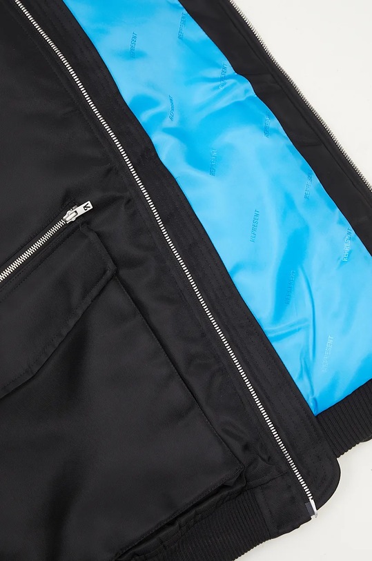 Яке бомбър Represent Zip Back Bomber Jacket MLM1036.001 черен