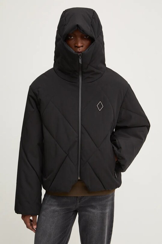 Куртка A-COLD-WALL* Shiro Hooded Puffer Jacket з утепленням чорний ACWMO261