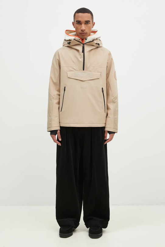 Napapijri jacket Rainforest Tech NP0A4I9CN1I1 beige