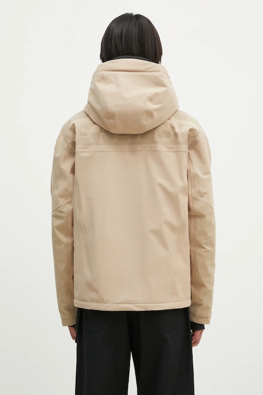 Ρούχα Μπουφάν Napapijri Rainforest Tech Op NP0A4IAFN1I1 μπεζ