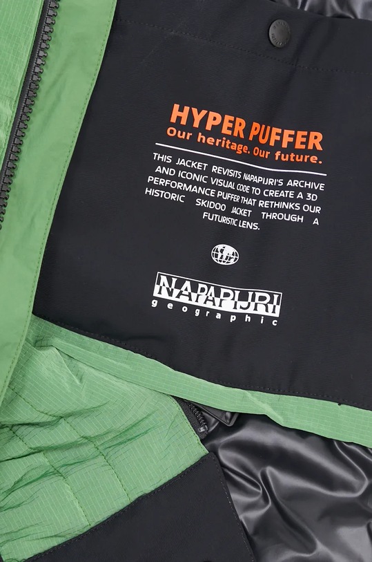 Napapijri kurtka Hyper Puffer NP0A4I9DG1T1 zielony