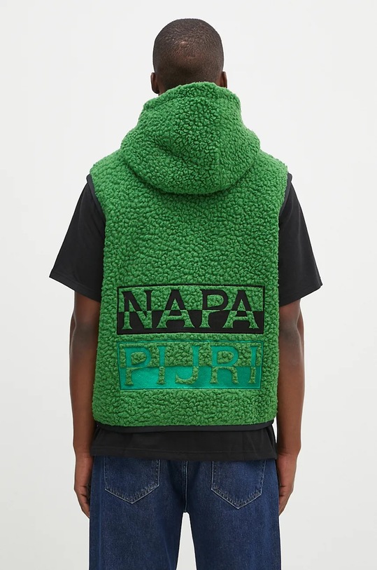 Ρούχα Αμάνικο από μείγμα μαλλιού Napapijri T-Jaman V NP0A4HZMG1T1 πράσινο