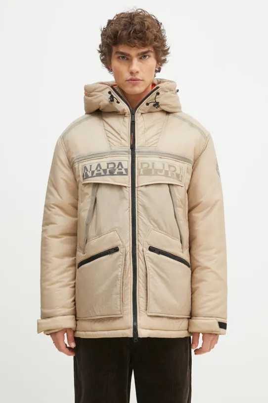 Μπουφάν Napapijri Skidoo Sheer άλλο μπεζ NP0A4IAEN1I1