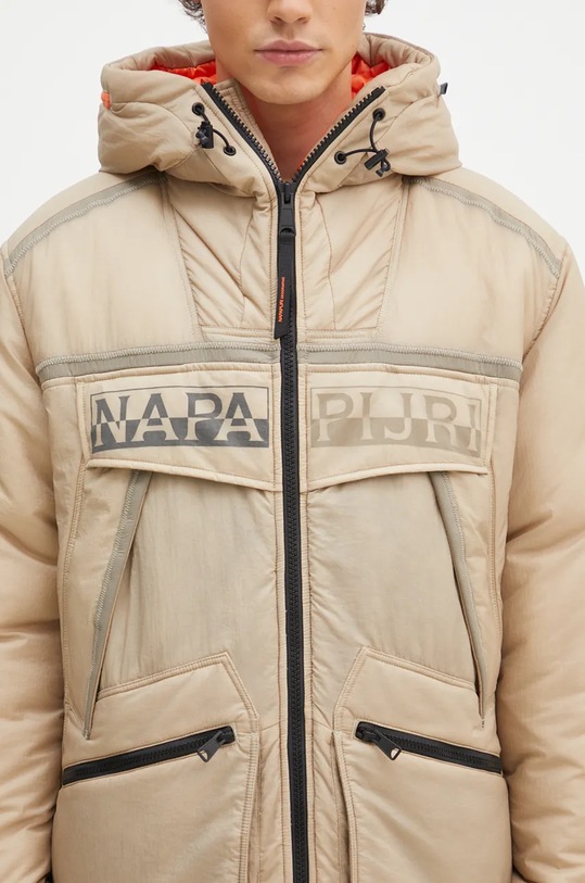 Μπουφάν Napapijri Skidoo Sheer μπεζ NP0A4IAEN1I1