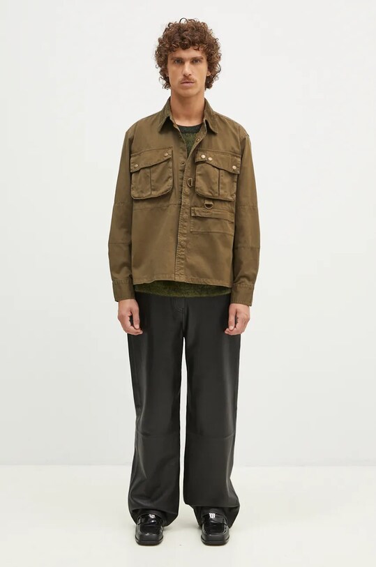 Яке тип риза Barbour Oakmoor OS Twill Overshirt MOS0380