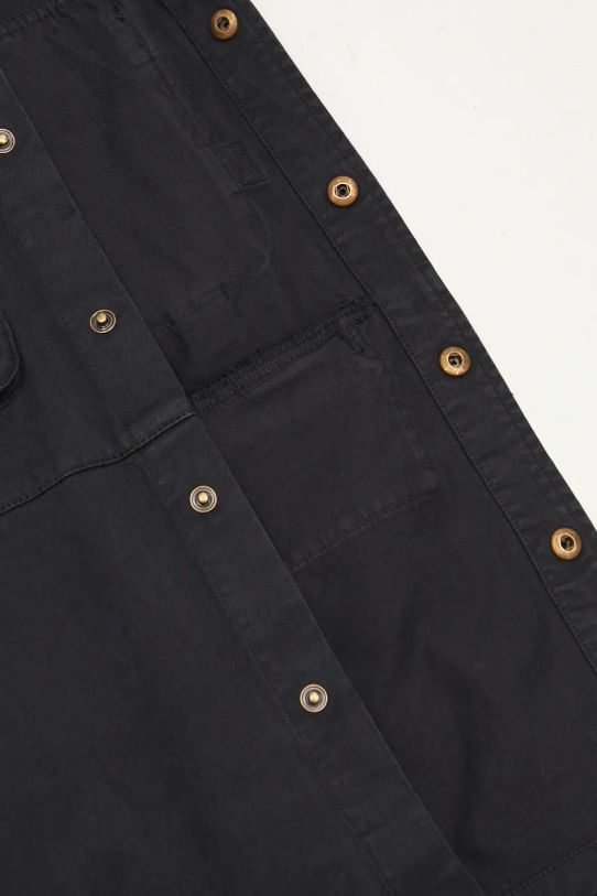 Košeľové sako Barbour Oakmoor OS Twill Overshirt MOS0380 čierna