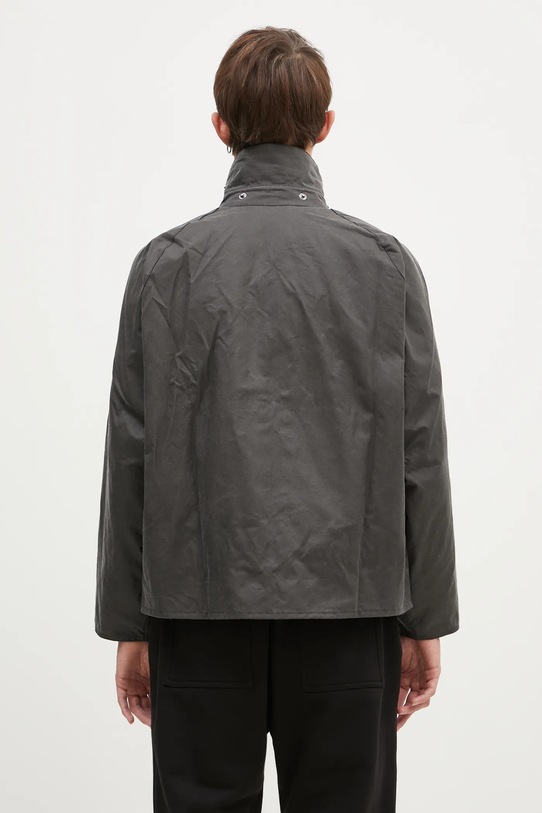 Clothing Barbour jacket OS Transport Wax Jacket MWX1678 gray