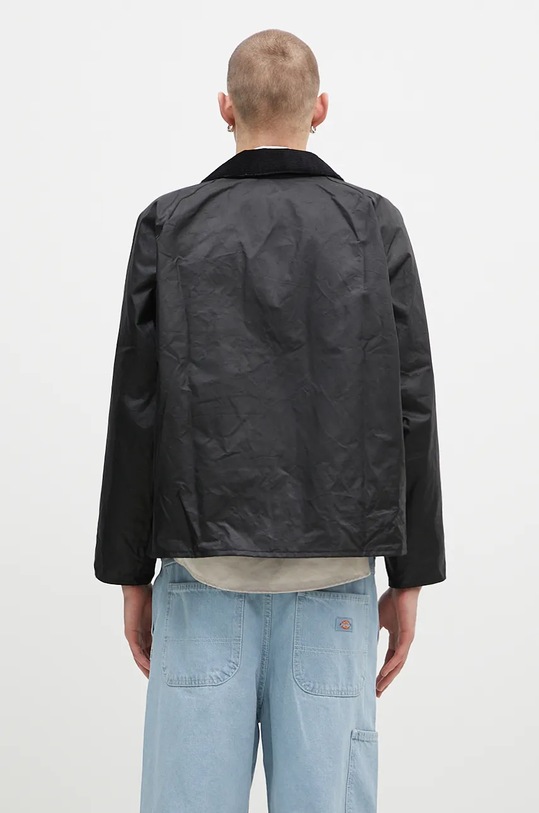 Clothing Barbour jacket OS Transport Wax Jacket MWX1678 black