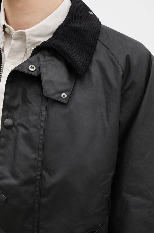 Barbour jacket OS Transport Wax Jacket MWX1678 black