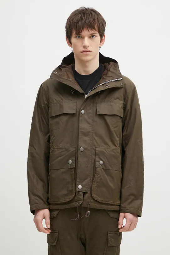 Куртка Barbour Re-Engineered Durham Wax Jacket інші зелений MWX2332