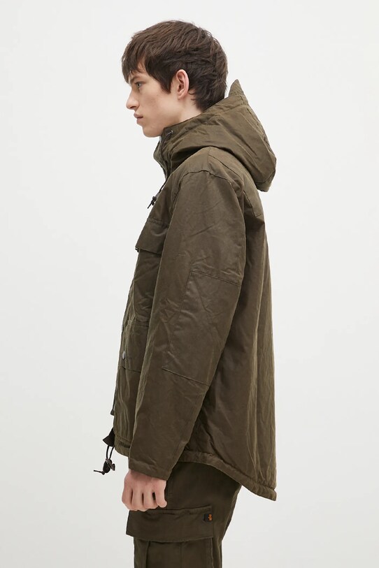 Куртка Barbour Re-Engineered Durham Wax Jacket MWX2332 зелений AW24