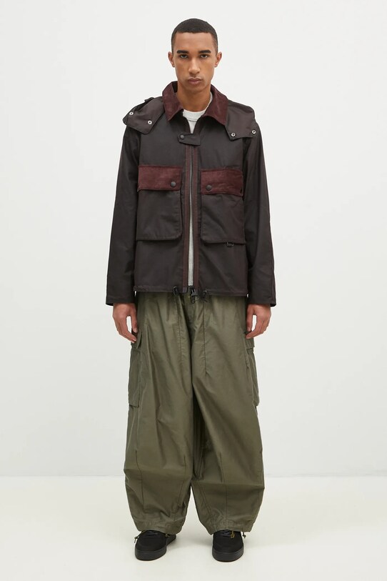 Хлопковая куртка Barbour Re-Engineered Spey Wax Jacket MWX2341