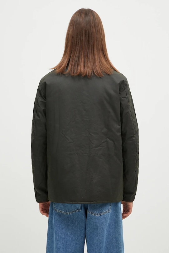 Oblečenie Bunda Barbour Angler Wax Jacket MWX2348 zelená