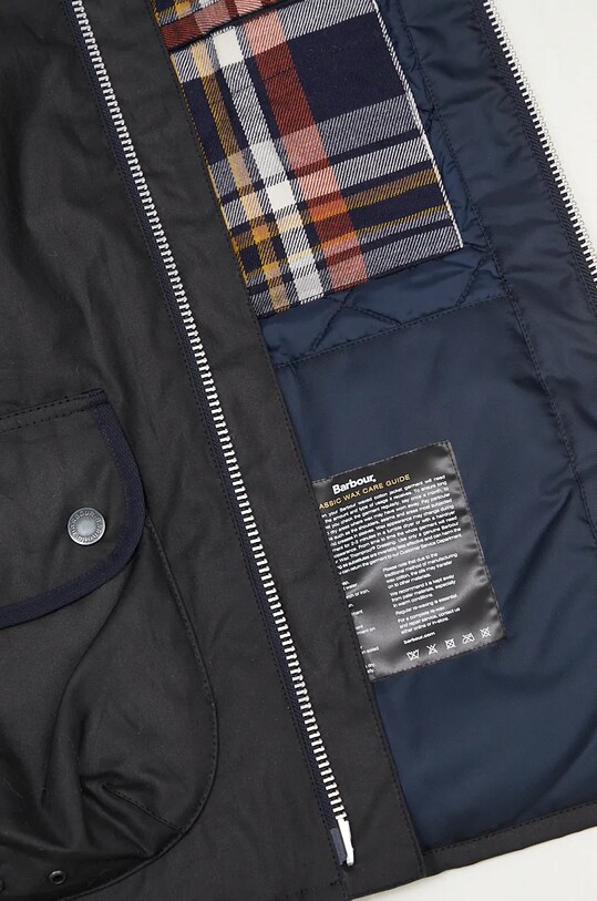 Куртка Barbour Angler Wax Jacket MWX2348 чёрный
