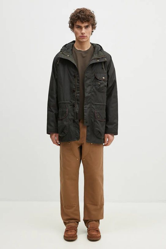 Barbour waxed parka Field Wax Parka MWX2349