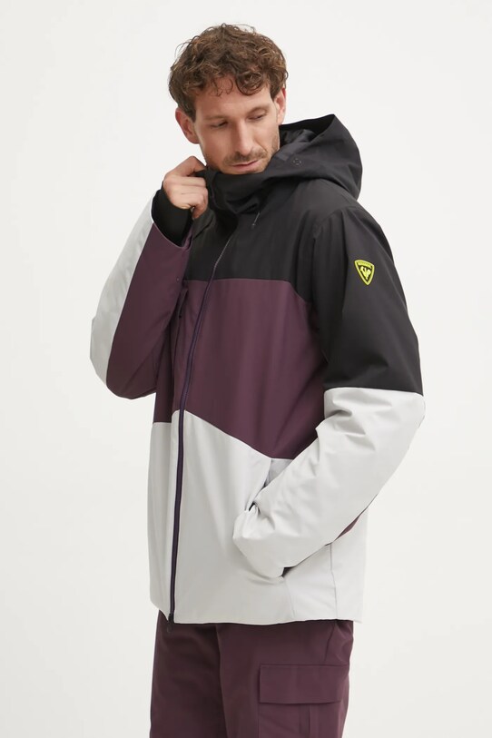 Лыжная куртка Rossignol Corbets зимний спорт фиолетовой RLNMJ22