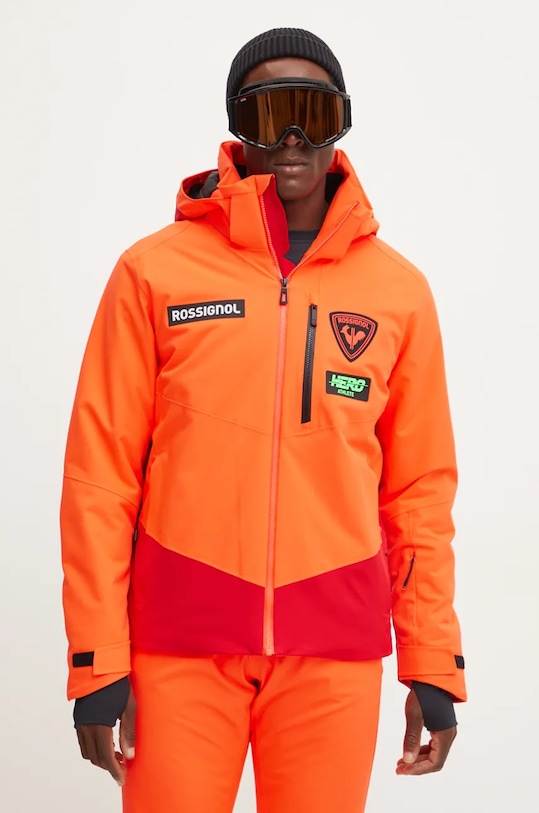 Μπουφάν για σκι Rossignol Hero Blackside κόκκινο RLNMJ17