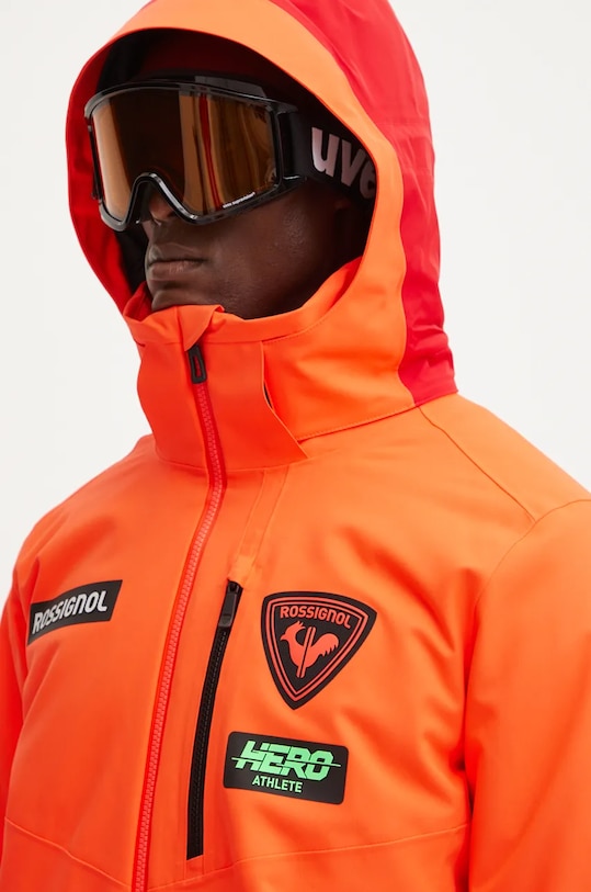 Μπουφάν για σκι Rossignol Hero Blackside RLNMJ17 κόκκινο