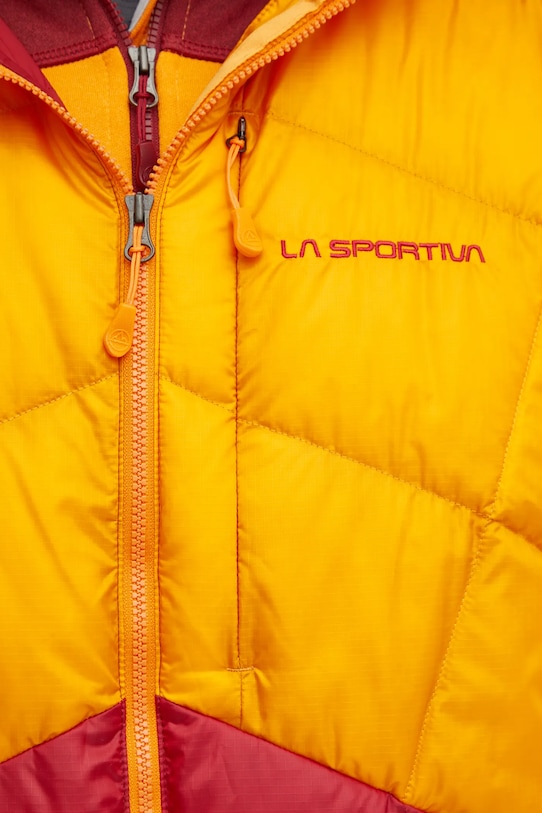 Πουπουλένιο αθλητικό μπουφάν LA Sportiva Pinnacle Down L82102320 κίτρινο