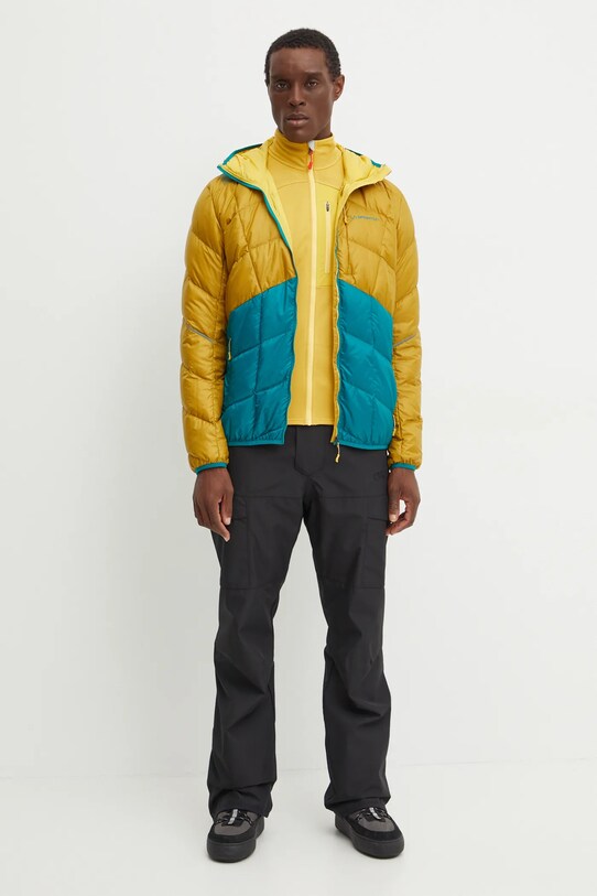 Спортивна пухова куртка LA Sportiva Pinnacle Down L82732733 зелений AW24