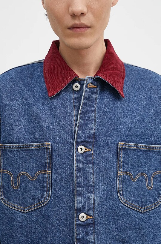 ICECREAM kurtka jeansowa Denim Chore granatowy ICD007