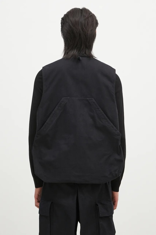 Clothing Engineered Garments denim vest Fowl Vest 24F1C002 black