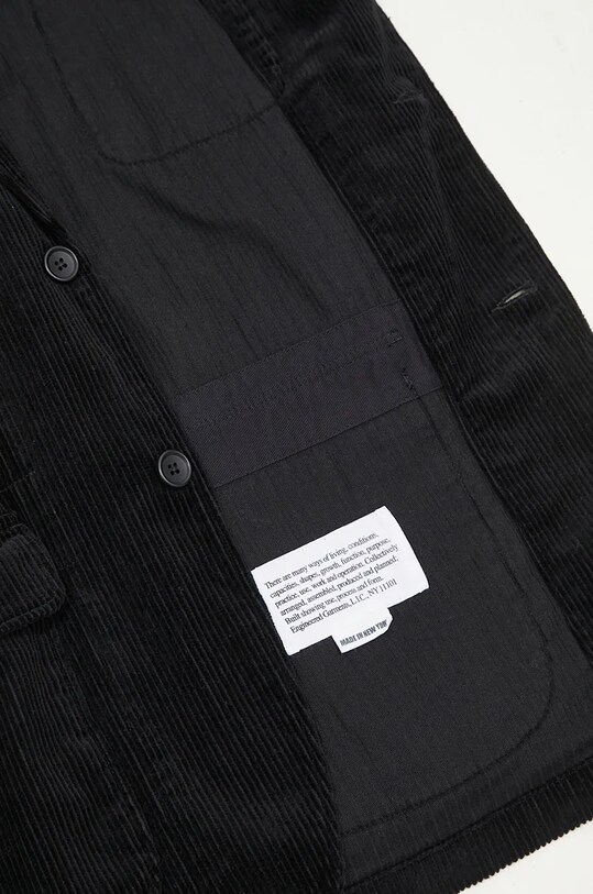 Engineered Garments blazer con aggiunta di lana Loiter Jacket 24F1D001 nero