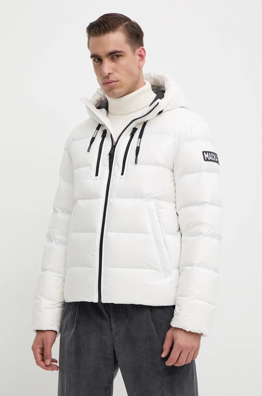 Péřová bunda MACKAGE s podšívkou bílá VICTOR