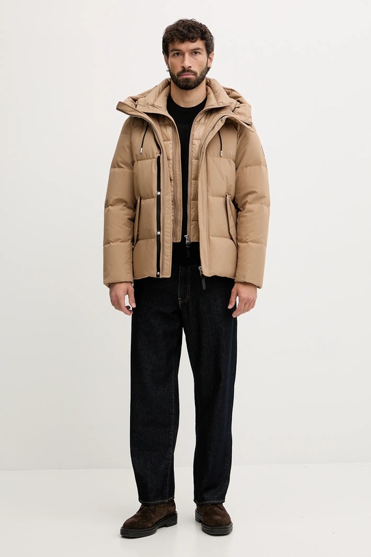 MACKAGE kurtka puchowa GRAYDON beżowy AW25