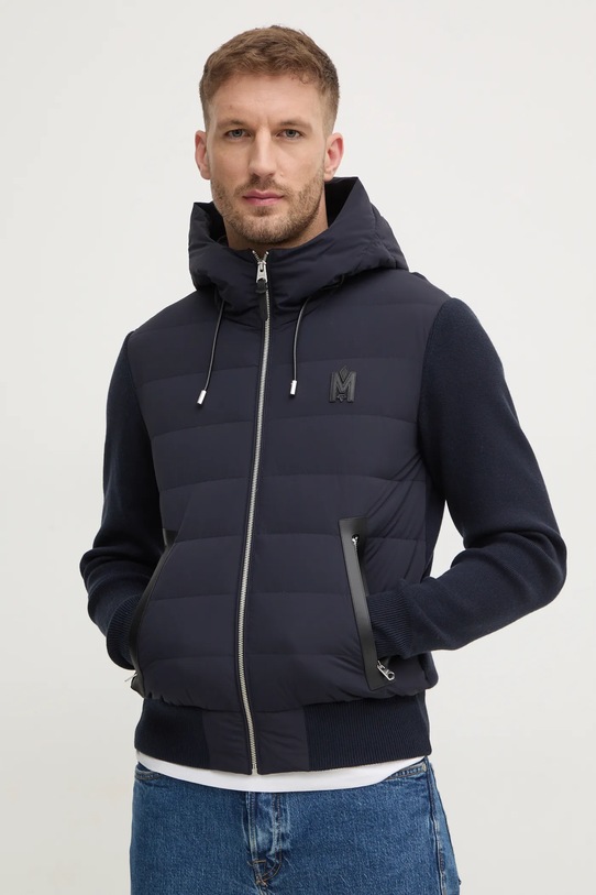 Пухено яке с вълна MACKAGE тъмносин ANDREW