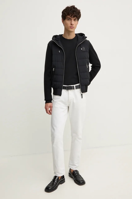 MACKAGE kurtka puchowa z domieszką wełny ANDREW czarny AW24