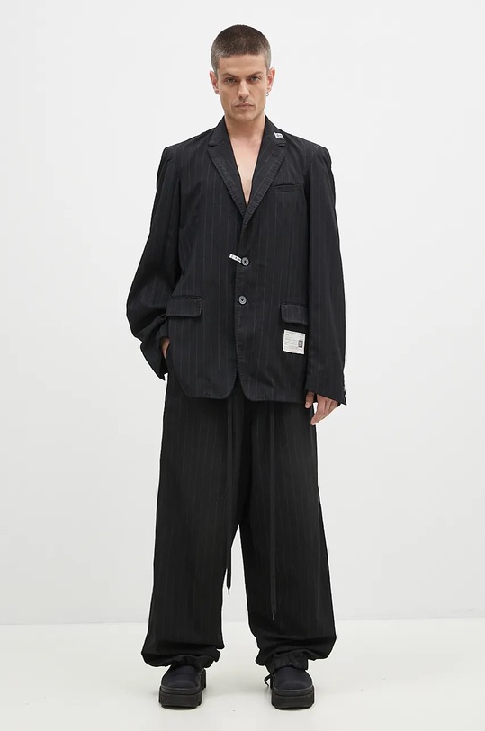 Шерстяной пиджак Maison MIHARA YASUHIRO Aged Suit Blazer A13JK033