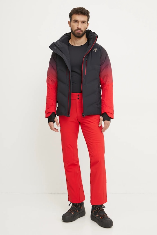 Páperová lyžiarska bunda Descente Hybrid Down DWMYGK21 čierna AW24