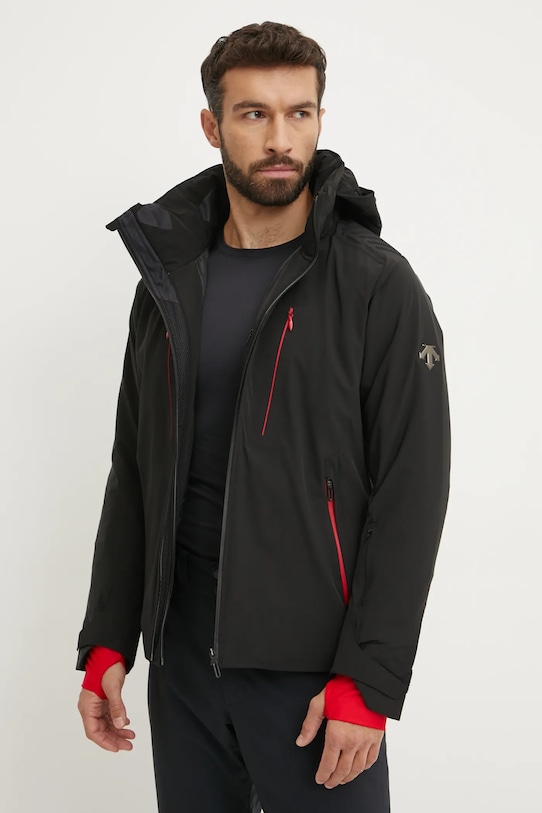 Descente síkabát Finder téli sportok fekete DWMYGK29Y