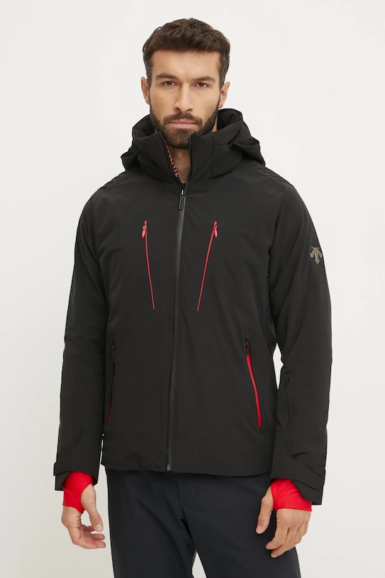 Descente síkabát Finder fekete DWMYGK29Y