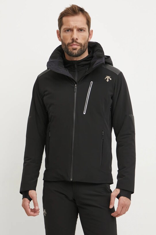 Descente geaca de schi Leather Combo Sporturi de iarnă negru DWMYGK25Y