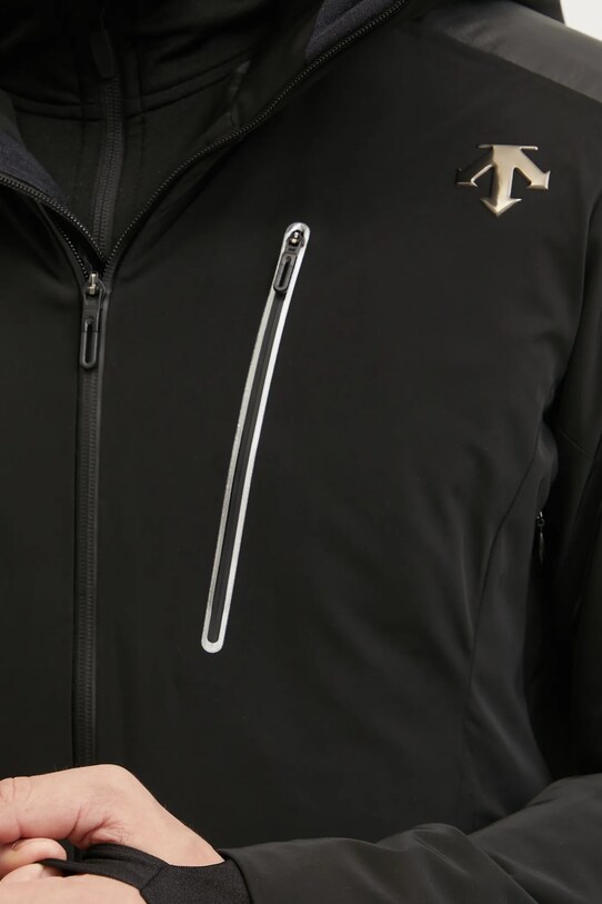 Descente geaca de schi Leather Combo DWMYGK25Y negru