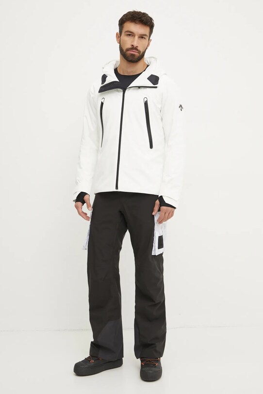 Descente geacă de schi din puf 3D Insulated DWMYGK30Y alb AW24