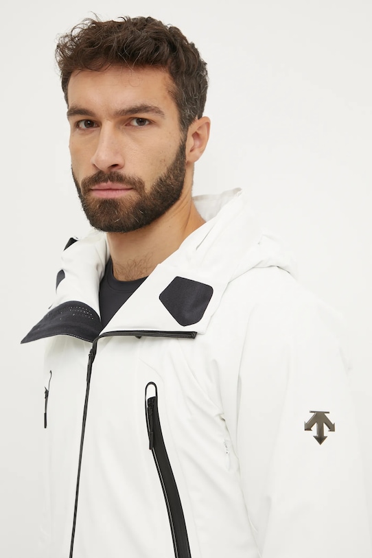Péřová lyžařská bunda Descente 3D Insulated bílá DWMYGK30Y