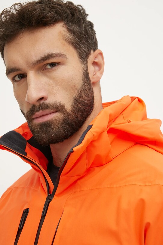 Lyžiarska bunda Descente Straight Line oranžová DWMYGK32