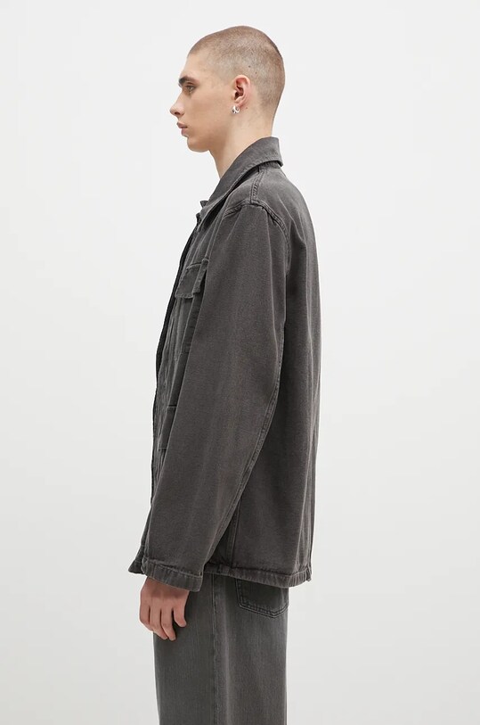 Our Legacy giacca camicia Uniform M4241UA grigio AW24