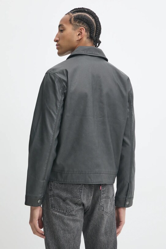 Odzież Hollister Co. kurtka KI332.4073.900 szary