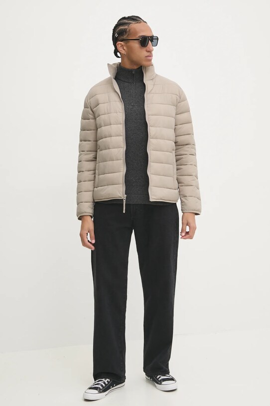 Hollister Co. kurtka KI332.4134.100 beżowy AW24
