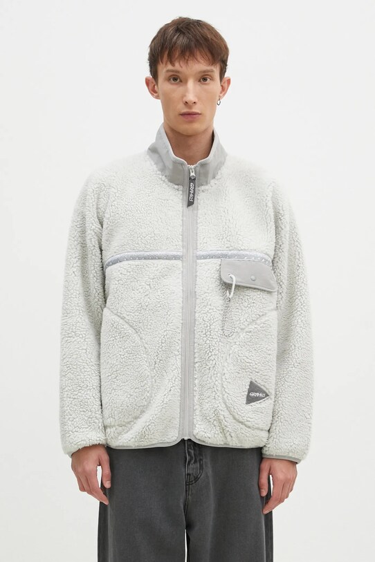 Gramicci jacket JQ Tape Fleece Jacket without gray GUJ4.F3005.M