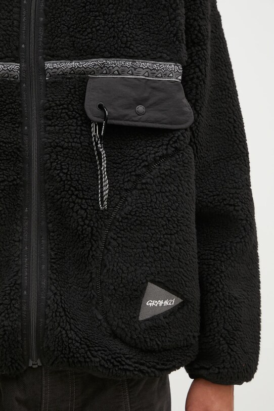 Gramicci jacket JQ Tape Fleece Jacket black GUJ4.F3005.M