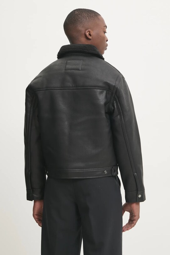 Îmbrăcăminte Abercrombie & Fitch geacă KI132.4123.901 negru