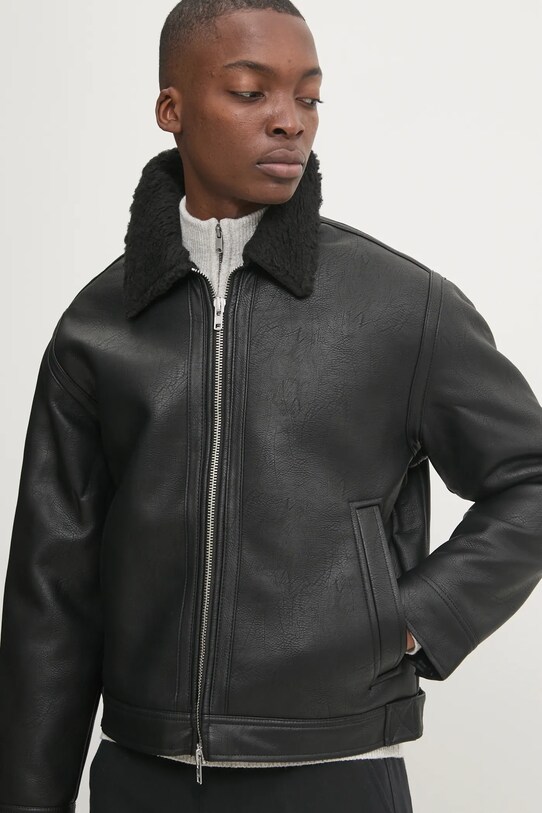 Abercrombie & Fitch geacă negru KI132.4123.901