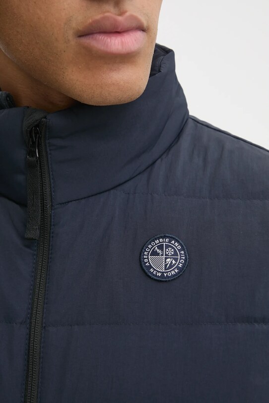 Abercrombie & Fitch bezrękawnik puchowy KI132.4152.200 granatowy