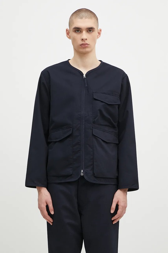 Universal Works giacca non isolato blu navy 31124.NAVY