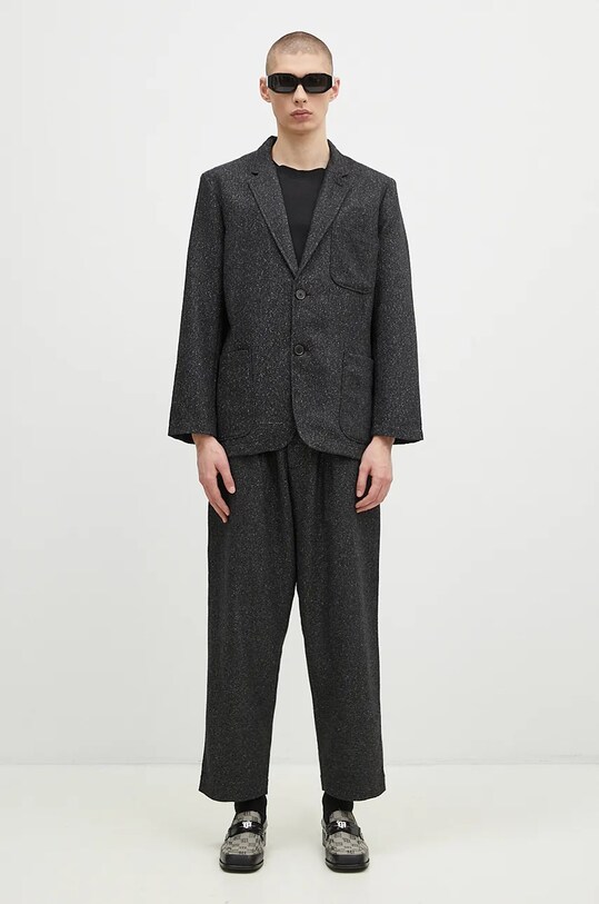 Пиджак с примесью шерсти Universal Works 31136.BLACK